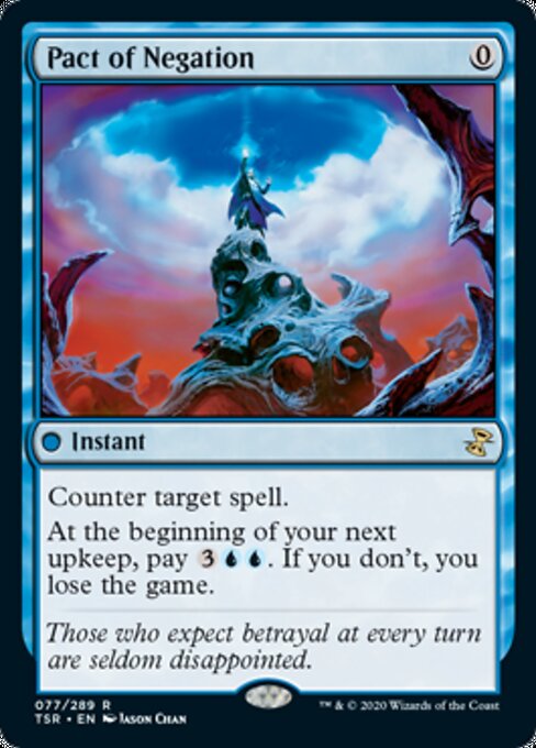 Pact of Negation (Time Spiral Remastered) Near Mint