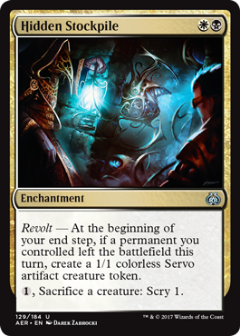 Hidden Stockpile (Aether Revolt) Light Play