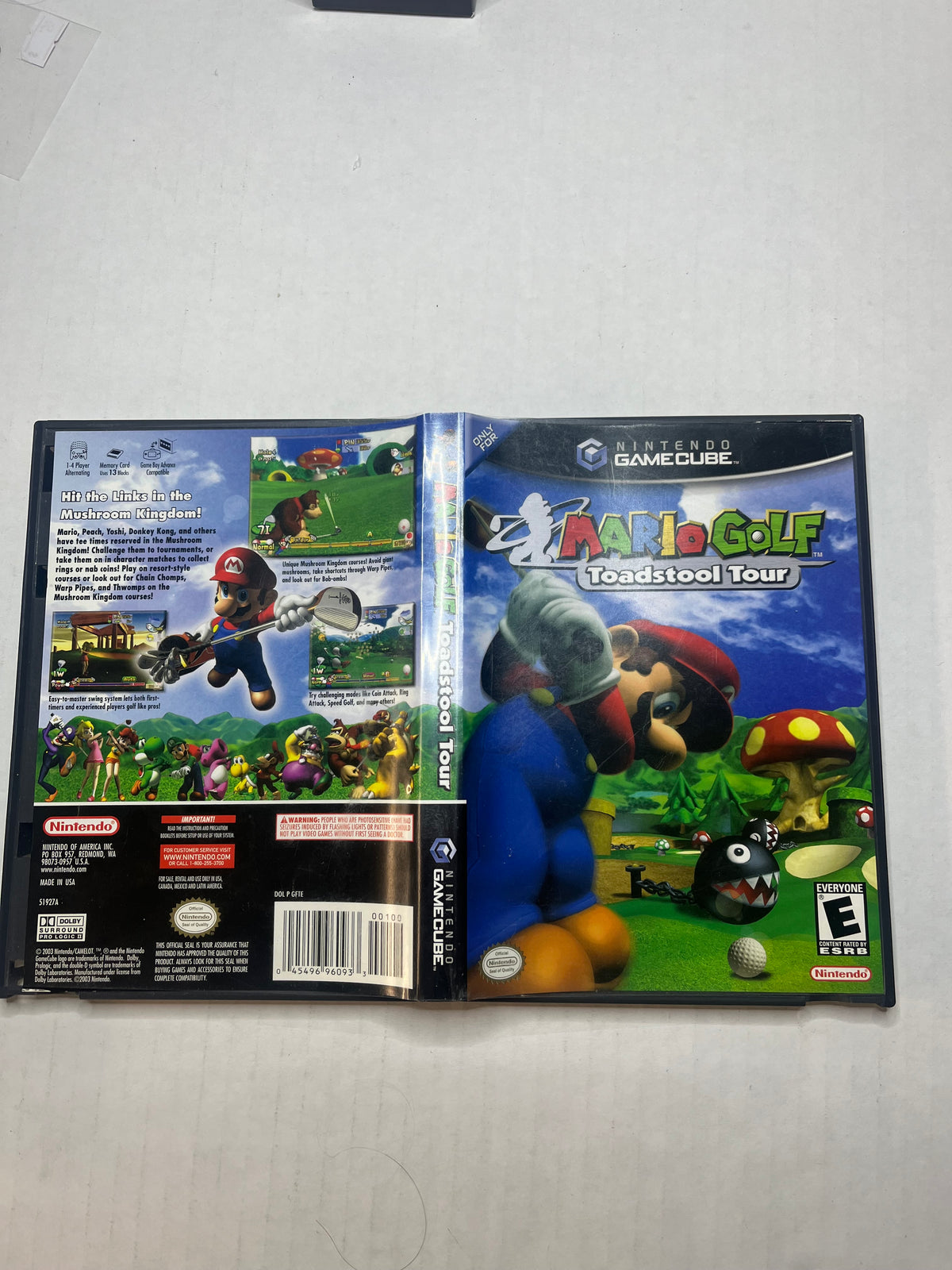 Mario Golf Toadstool Tour (GBA) (CiB)