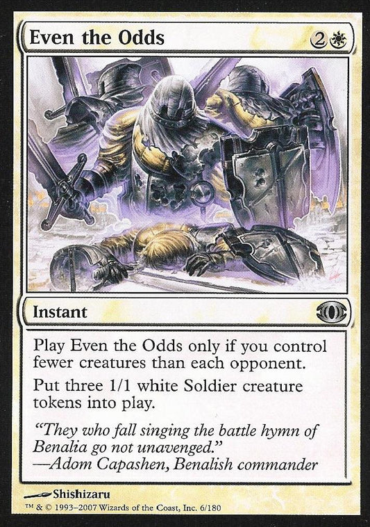 Even the Odds (Futuresight) Light Play