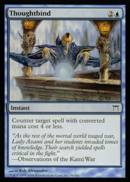 Thoughtbind (Champions of Kamigawa) Light Play