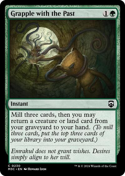 Grapple with the Past (Commander: Modern Horizons 3) Light Play