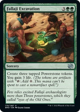 Fallaji Excavation (The Brothers' War) Light Play