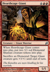 Hearthcage Giant (Lorwyn) Light Play