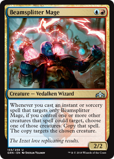 Beamsplitter Mage (Guilds of Ravnica) Light Play