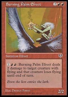 Burning Palm Efreet (Mirage) Light Play