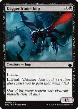 Daggerdrome Imp (Battlebond) Light Play