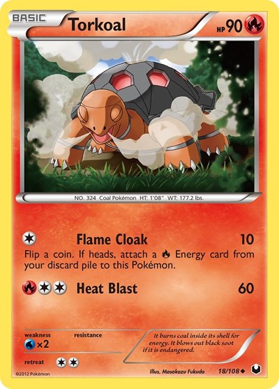 Torkoal (Dark Explorers) Light Play