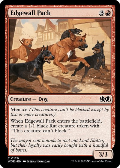 Edgewall Pack (Wilds of Eldraine) Light Play