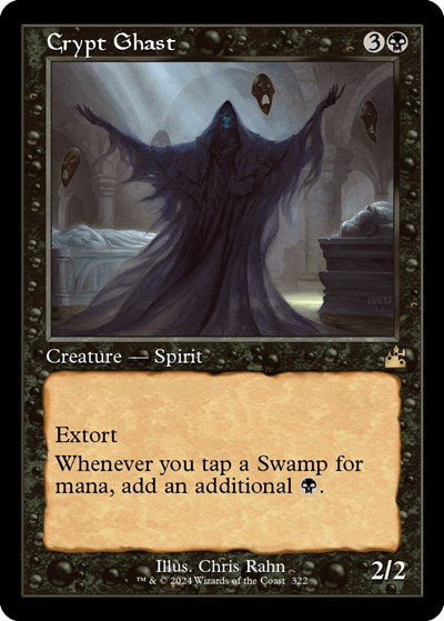 Crypt Ghast (Retro Frame) (Ravnica Remastered) Near Mint