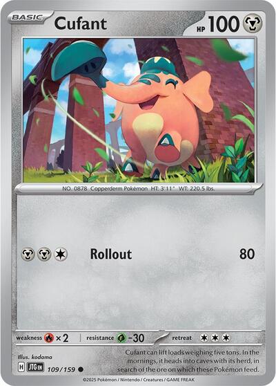 Cufant (SV09: Journey Together) Light Play Reverse Holofoil