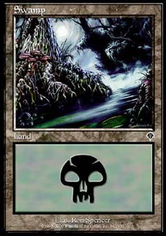 Swamp (342) (Invasion) Medium Play