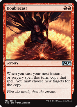 Doublecast (Magic 2019 Core Set) Light Play Foil