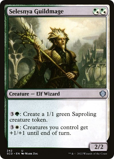 Selesnya Guildmage (Commander 2022 Starter Decks) Light Play