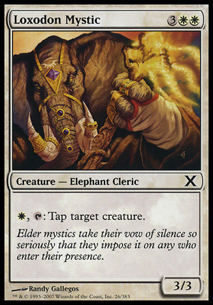 Loxodon Mystic (10th Edition) Light Play