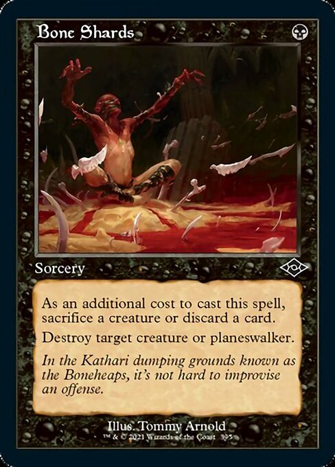 Bone Shards (Retro Frame) (Modern Horizons 2) Light Play
