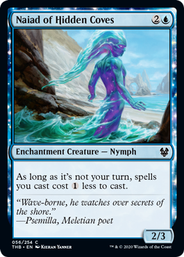 Naiad of Hidden Coves (Theros Beyond Death) Light Play