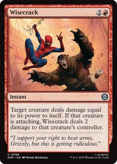 Wisecrack (Marvel's Spider-Man) Light Play Foil