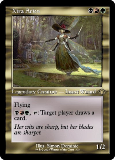 Xira Arien (Retro Frame) (Dominaria Remastered) Light Play Foil