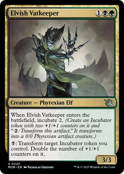 Elvish Vatkeeper (March of the Machine) Light Play