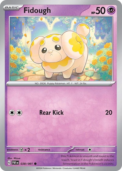 Fidough (SV: Paldean Fates) Light Play
