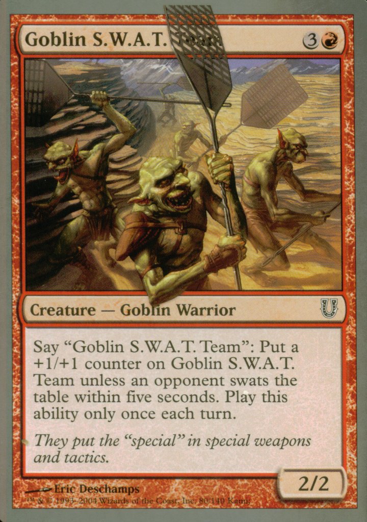Goblin S.W.A.T. Team (Unhinged) Light Play