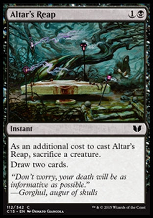 Altar's Reap (Commander 2015) Medium Play