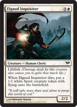 Elgaud Inquisitor (Dark Ascension) Light Play