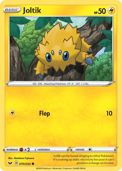 Joltik (SWSH01: Sword & Shield Base Set) Light Play