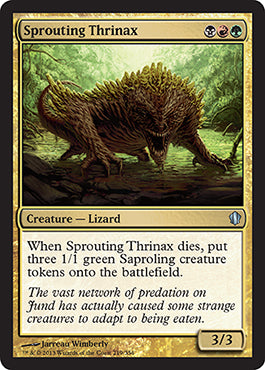 Sprouting Thrinax (Commander 2013 Edition) Light Play