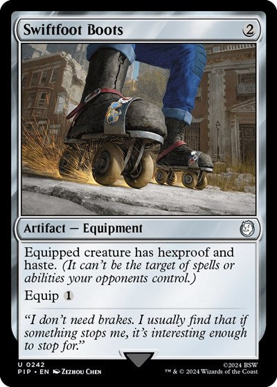 Swiftfoot Boots (Universes Beyond: Fallout) Light Play
