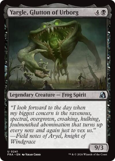 Yargle, Glutton of Urborg (Reality Fracture) Light Play