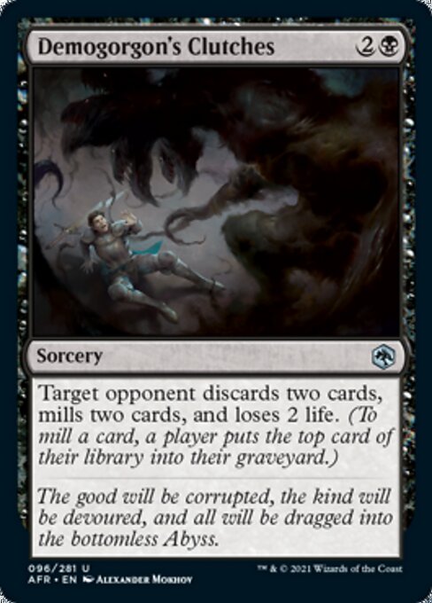Demogorgon's Clutches (Adventures in the Forgotten Realms) Light Play