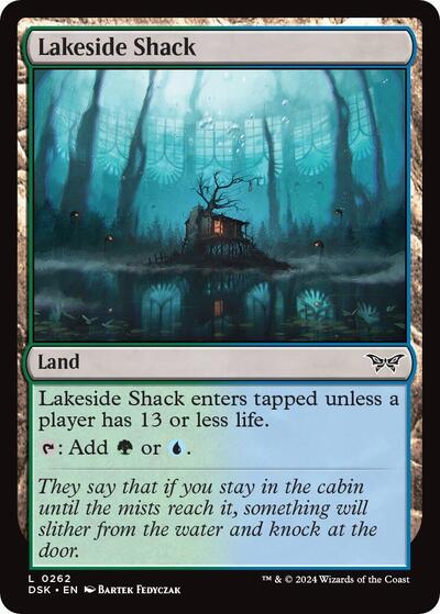 Lakeside Shack (Duskmourn: House of Horror) Light Play Foil