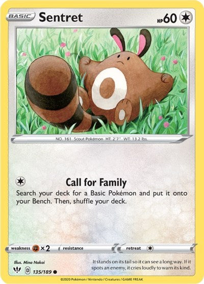 Sentret (SWSH03: Darkness Ablaze) Light Play