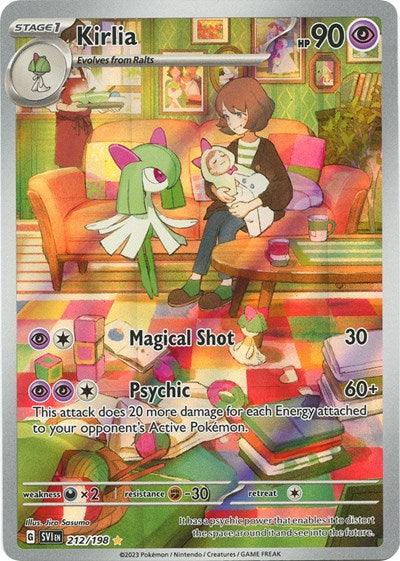 Kirlia - 212 (Scarlet and Violet: Base Set) Light Play Holofoil