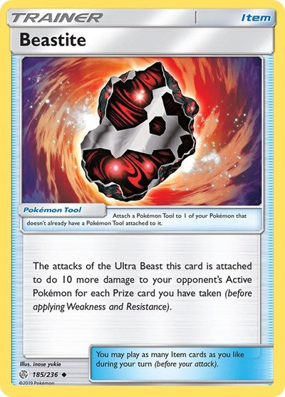Beastite (SM - Cosmic Eclipse) Damaged / Poor Reverse Holofoil