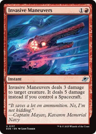 Invasive Maneuvers (Edge of Eternities) Light Play
