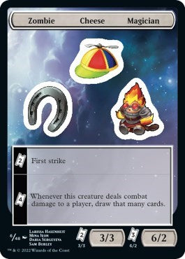 Zombie Cheese Magician (Unfinity) Light Play