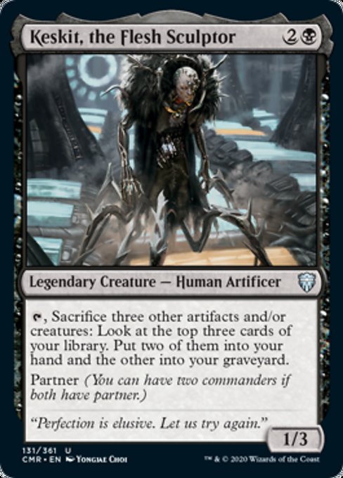 Keskit, the Flesh Sculptor (Commander Legends) Light Play