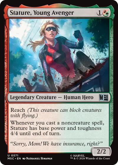 Stature, Young Avenger (Marvel Super Heroes) Light Play