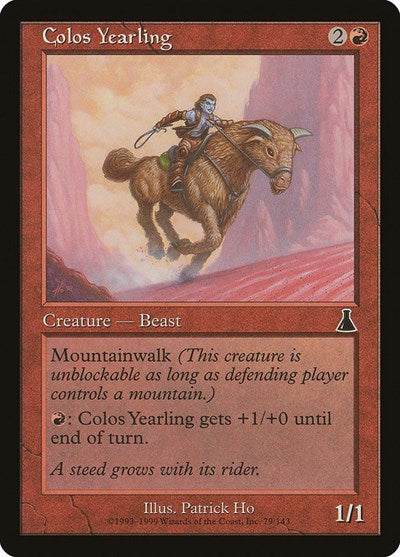 Colos Yearling (Urza's Destiny) Light Play