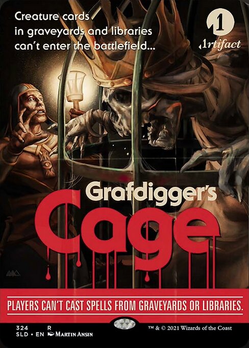 Grafdigger's Cage (Secret Lair) Near Mint