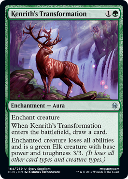 Kenrith's Transformation (Throne of Eldraine) Light Play