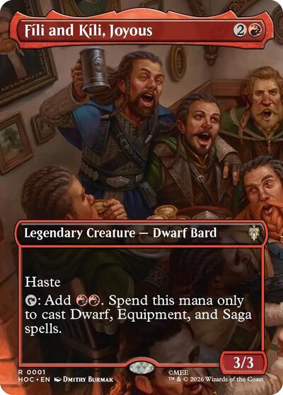 Fili and Kili, Joyous (Borderless) (The Hobbit: Eternal-Legal) Light Play