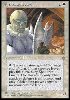 Kjeldoran Guard (Ice Age) Light Play