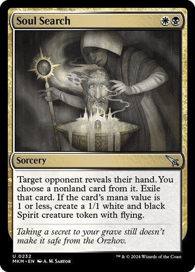 Soul Search (Murders at Karlov Manor) Light Play