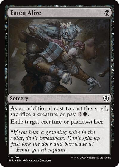Eaten Alive (Innistrad Remastered) Light Play