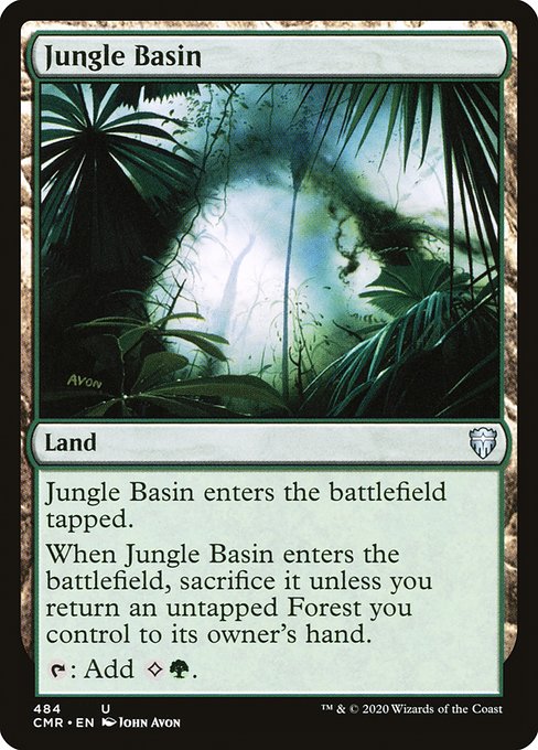 Jungle Basin (Commander Legends) Light Play