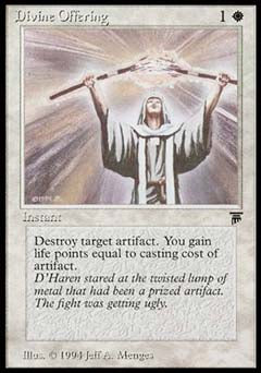 Divine Offering (Legends) Medium Play